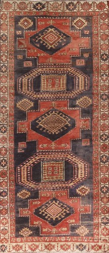 Runner rug 4x11 navy blue - runner,