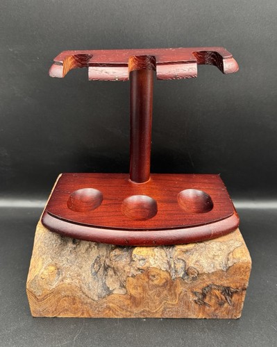 Vintage pipe rack holds - rack, 3