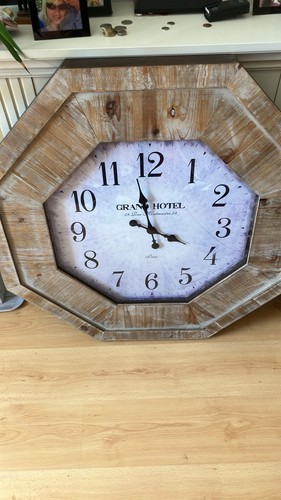 Oversized wall clock - wall,