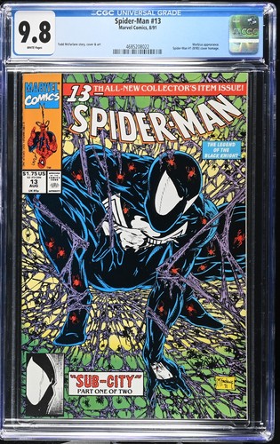 Spider man cgc 8 white - 9.8,