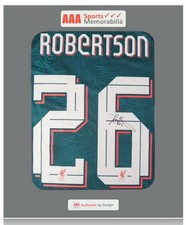 Andy Robertson Hand Signed