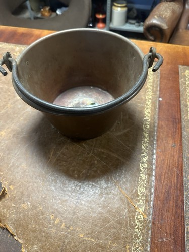 Antique french copper cooking - antique,