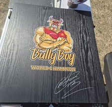 Michael Smith Dartboard And Case Set Triple Signed