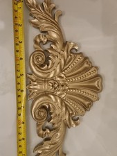 Large Wooden Carving In Gold