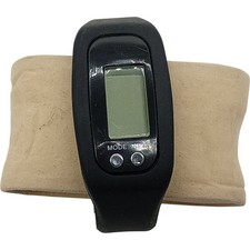 Unbranded Pedometer Black Wristband Step Counter Fitness Tracker