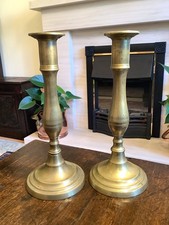 Pair of working Georgian brass