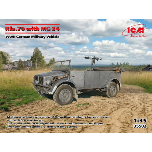 Kfz with wwii german - kfz.70,