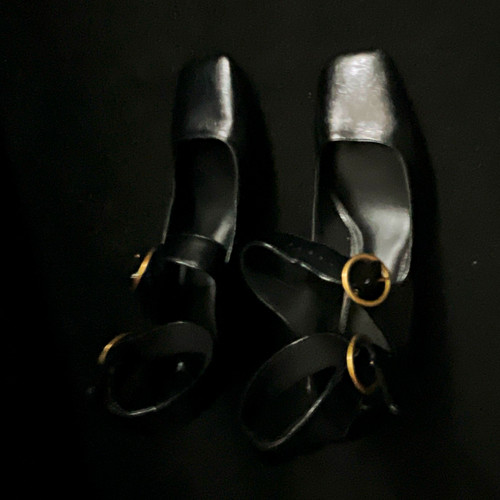 Women black mary jane block - women's,