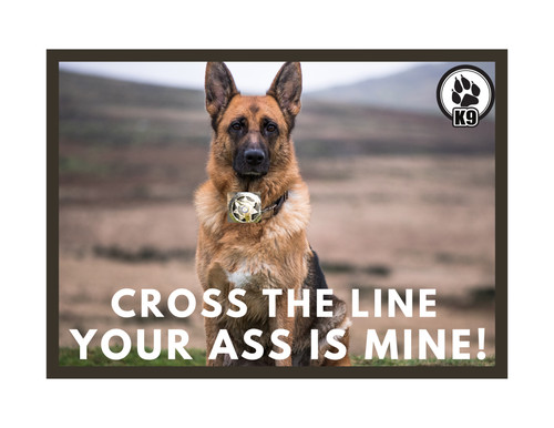 German shepherd police dog - police, k-9