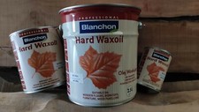 Blanchon Hard Waxoil 16 Colours & 3 Sizes - Hardwax Oil Similar to Osmo & Fiddes