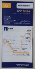 NORTHERN RAIL TIMETABLE 32