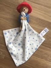 M&S Paddington Bear Baby Plush Toy Comforter Blanket bnwot Blankie Dou Marks