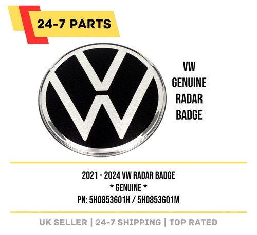 Genuine front badge logo - vw,