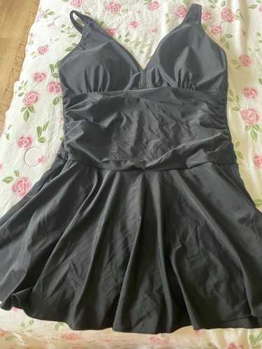 Black swim dress - swim,
