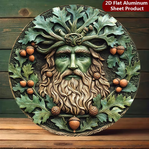 Pagan green forest man - pagan,