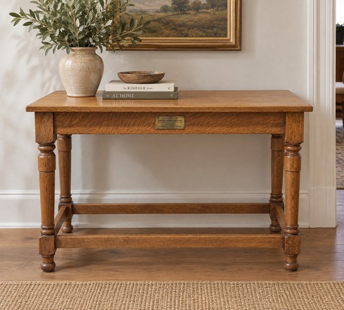 Antique oak centre table - antique,