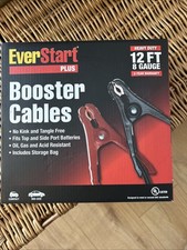 Ever Start Plus Booster Cables Heavy Duty 12ft 8 Gauge