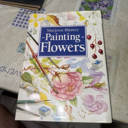 Painting flowers marjorie - painting, flowers,marjorie