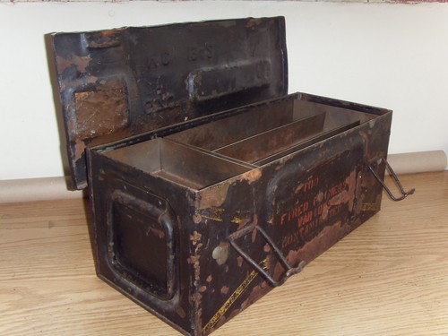 Vintage army ammo - box, /