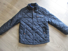 Boys TED BAKER Quilted Padded Navy Blue Coat / Jacket 9 yrs VGC