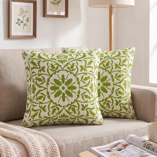 Sage green set cushion - green, 2