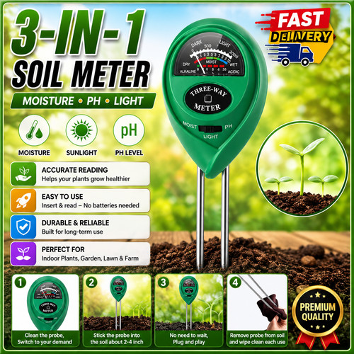 Soil ph tester moisture - 1,