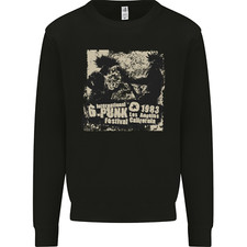 Punk Festival 1983 Music Rock n Roll Mens Sweatshirt Jumper