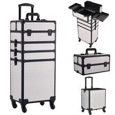 Professional Makeup Trolley Beauty Case Nail Technician Storage Box on Wheels