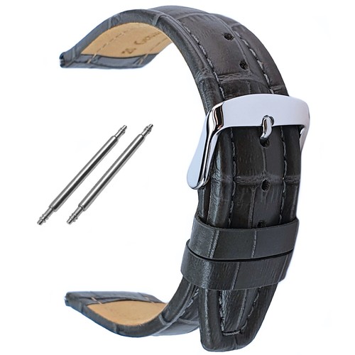 Genuine leather watch strap - leather,