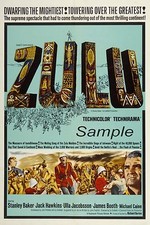 Vintage zulu movie poster - zulu, a4