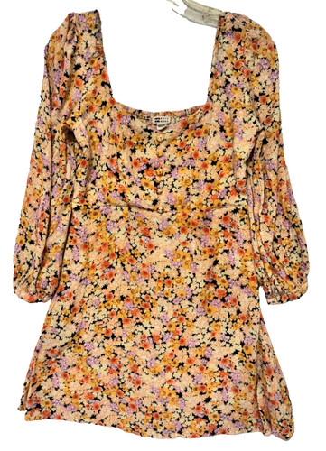 Billabong floral mini dress - mini,