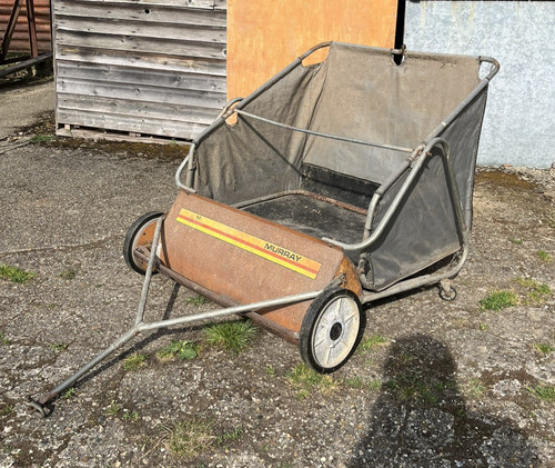 Vintage murray tow behind - vintage,