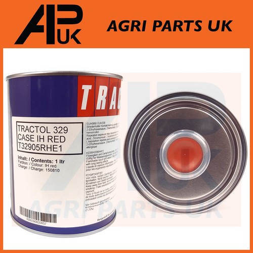 Litre red tractol paint for - 1,