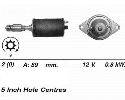 Genuine wai starter motor - genuine,