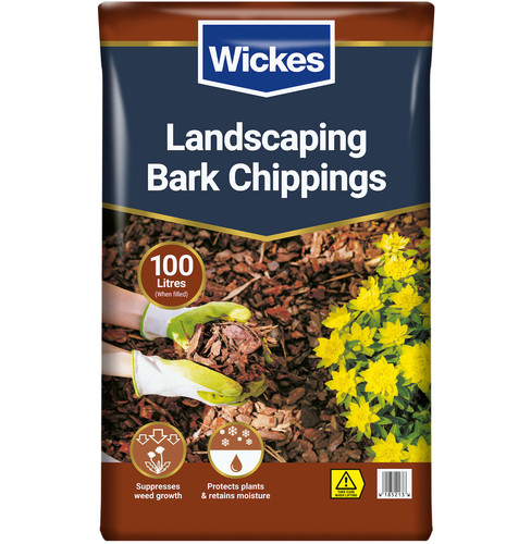 100l bark mulch decorative - bark, |