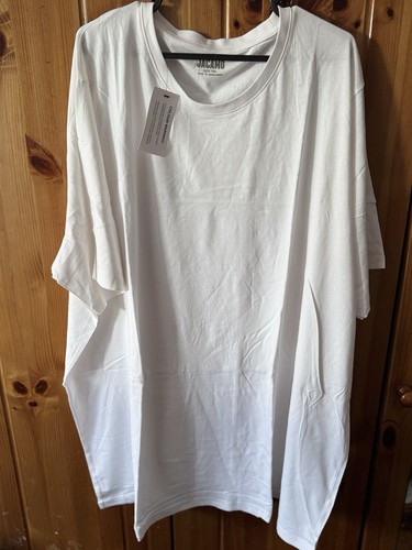 Jacamo white neck shirt in - white, t-shirt