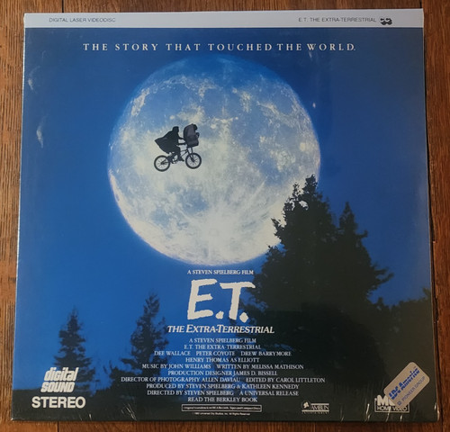 New laserdisc sealed - new, e.t.
