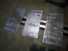 3x 200mm x 100mm x 4mm Mild Steel Plate Offcuts. Fabrication Welding 