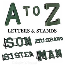 Funeral Foam Letters