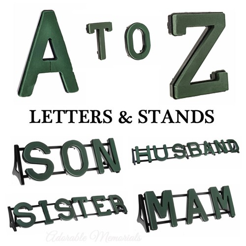 Funeral foam letters - funeral,