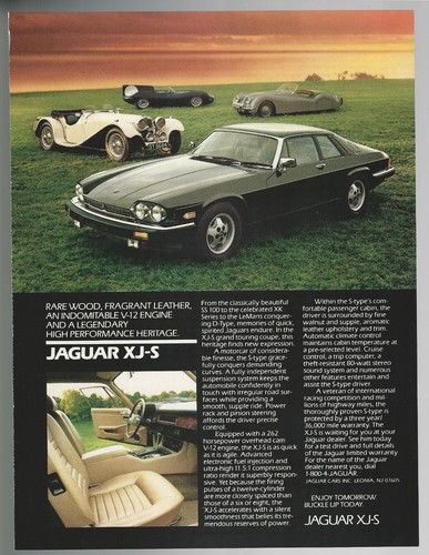 1987 jaguar s - 1987, xj-s
