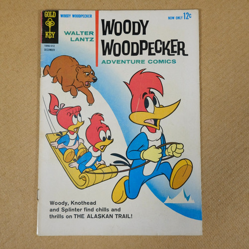 Vintage gold key comic woody - gold,