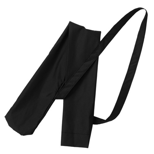 Reusable black umbrella - black,