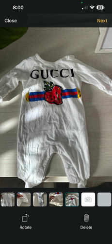 Gucci babygrow used months - babygrow,
