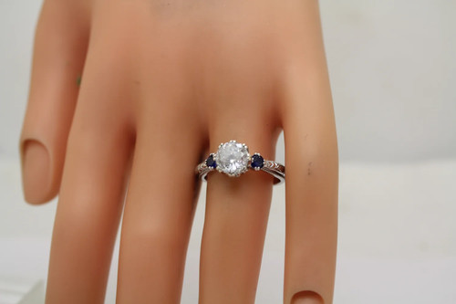 Tacori 925 cz blue - .925, &