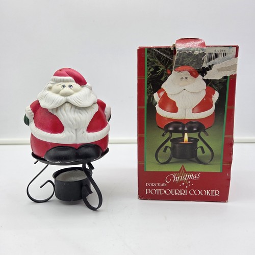 Vintage santa porcelain - vintage,