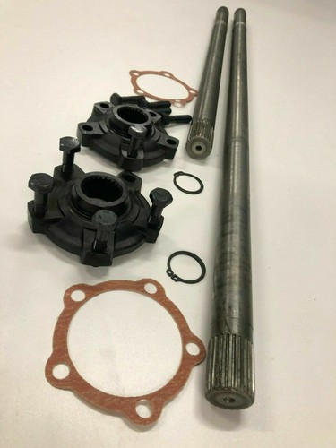 Rear halfshaft drive flange - halfshaft,