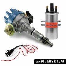 Land Rover V8 Electronic Distributor Lucas DAB118 Module Lucas DLB198 Coil 