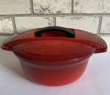 🌟Vintage Le Creuset France, Red Cast Iron Oven Dish 🔥RARE No 23🔥🌟