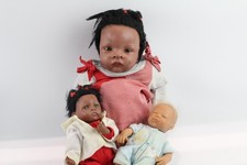 Ashton Drake & Berenguer Reborn Soft Vinyl Dolls Need Restoration